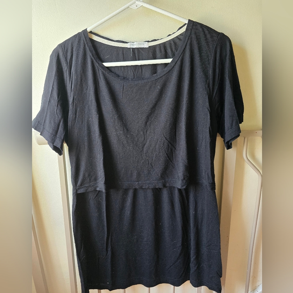 Black Nursing T-shirt